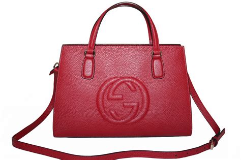 gucci rose beige soho bag|Gucci red soho crossbody bag.